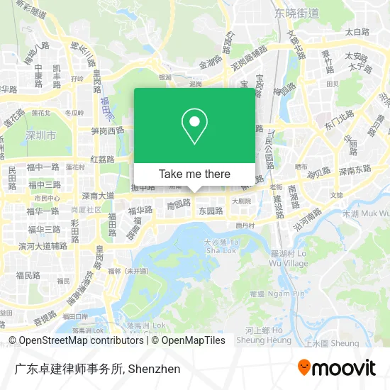 广东卓建律师事务所 map