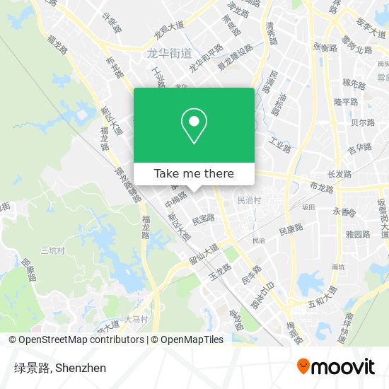 绿景路 map