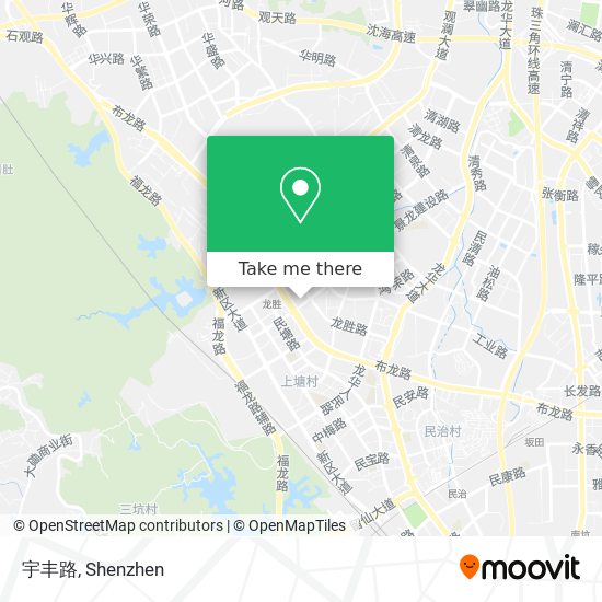宇丰路 map