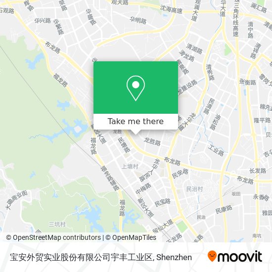 宝安外贸实业股份有限公司宇丰工业区 map