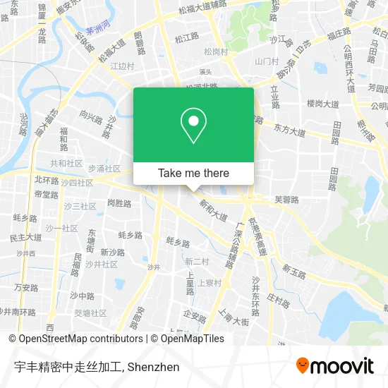 宇丰精密中走丝加工 map