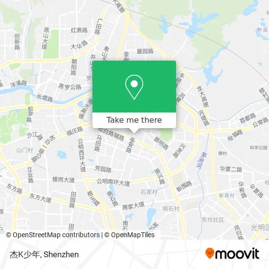 杰K少年 map