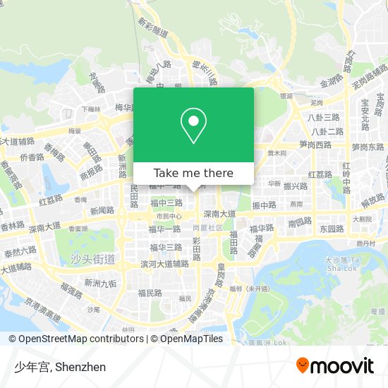 少年宫 map
