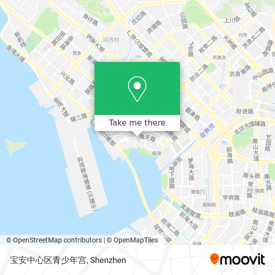 宝安中心区青少年宫 map