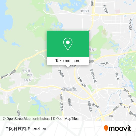章阁科技园 map
