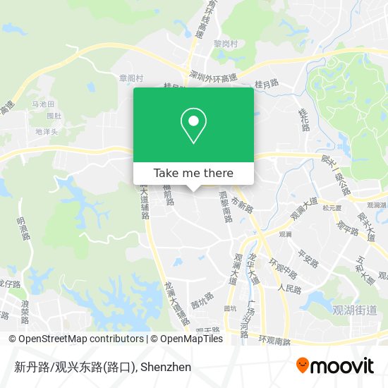 新丹路/观兴东路(路口) map