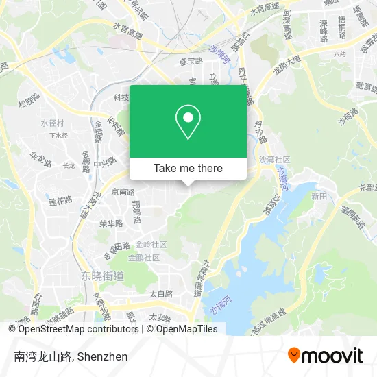 南湾龙山路 map
