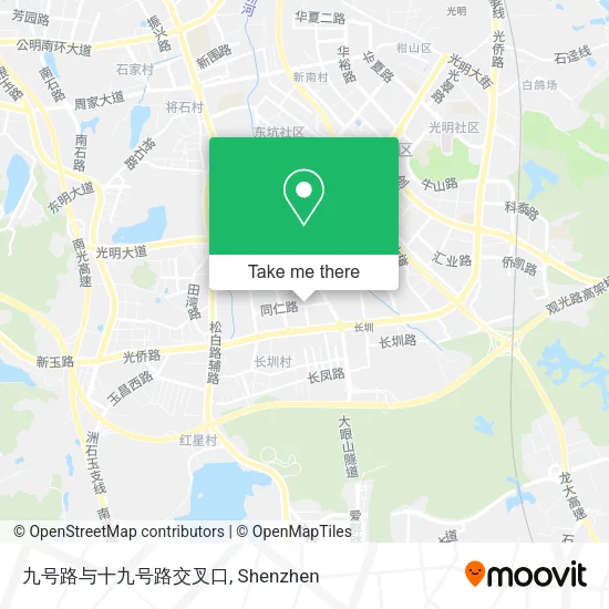 九号路与十九号路交叉口 map