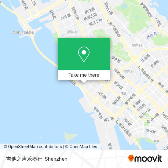 吉他之声乐器行 map