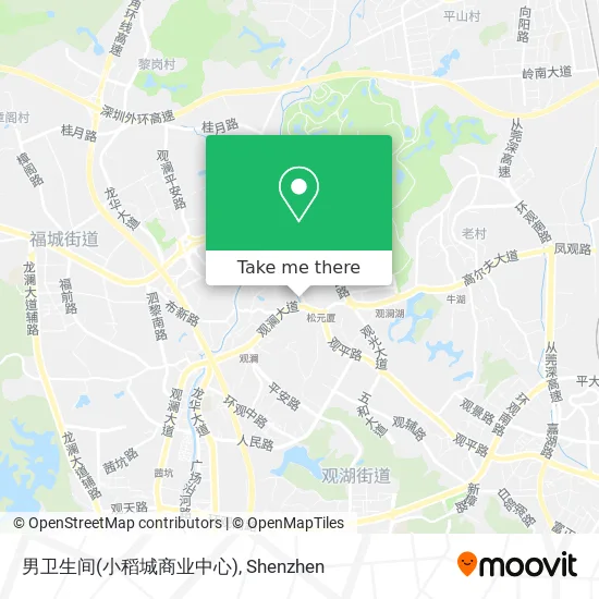男卫生间(小稻城商业中心) map