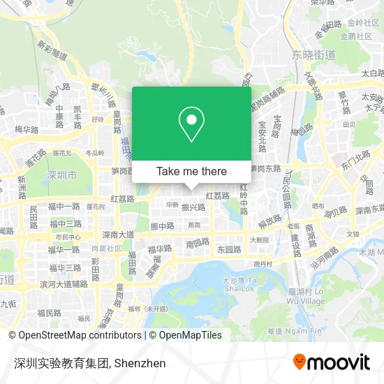 深圳实验教育集团 map