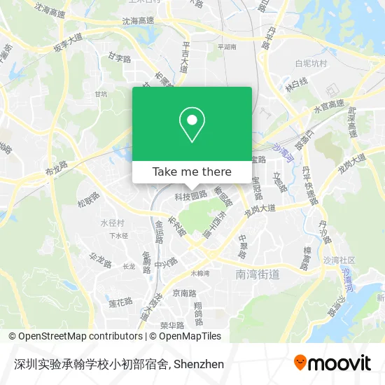 深圳实验承翰学校小初部宿舍 map