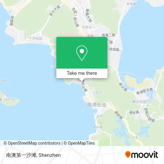 南澳第一沙滩 map