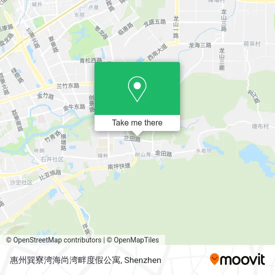 惠州巽寮湾海尚湾畔度假公寓 map