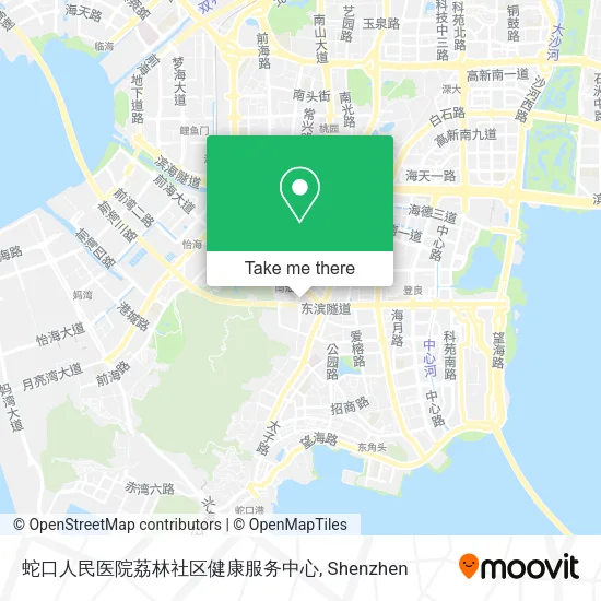 蛇口人民医院荔林社区健康服务中心 map