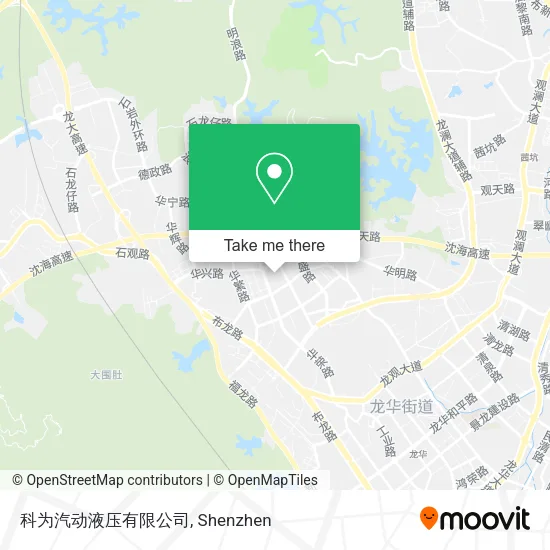 科为汽动液压有限公司 map