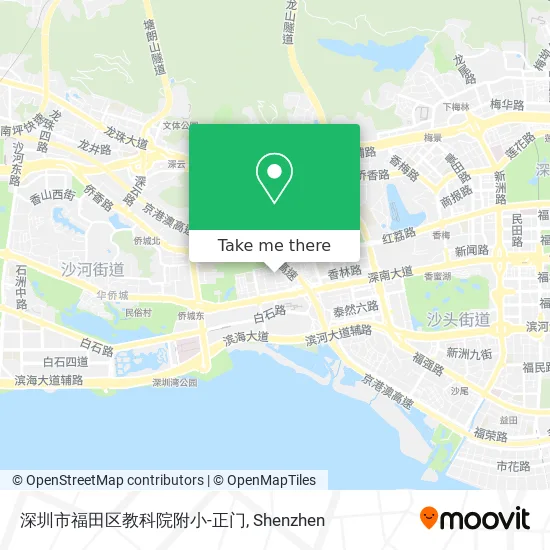 深圳市福田区教科院附小-正门 map