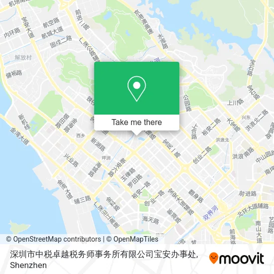深圳市中税卓越税务师事务所有限公司宝安办事处 map