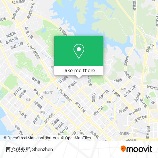 西乡税务所 map