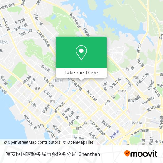 宝安区国家税务局西乡税务分局 map