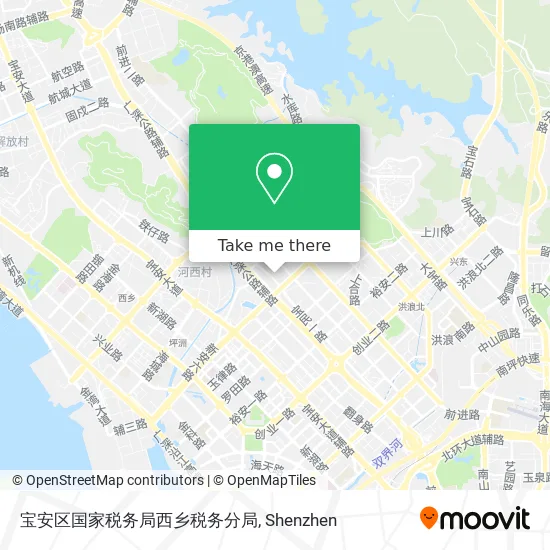 宝安区国家税务局西乡税务分局 map