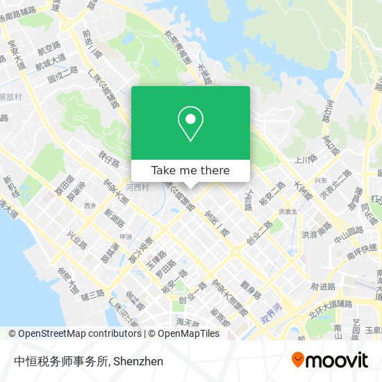 中恒税务师事务所 map