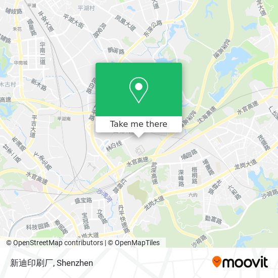 新迪印刷厂 map
