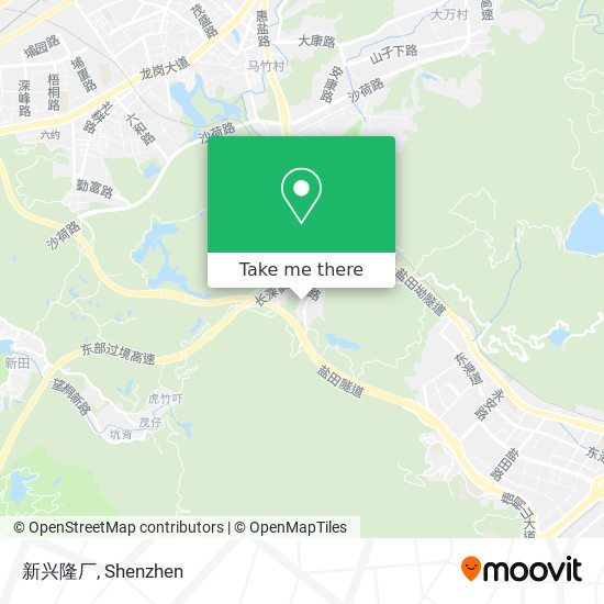 新兴隆厂 map