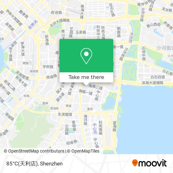 85°C(天利店) map