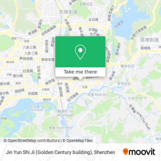 Jin Yun Shi Ji (Golden Century building) map