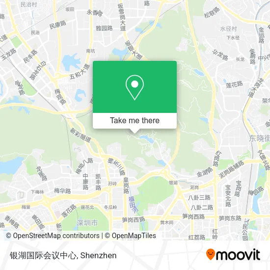 银湖国际会议中心 map