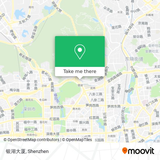 银湖大厦 map