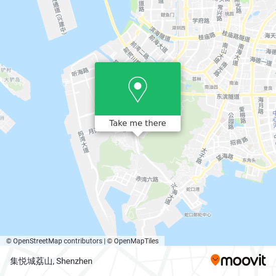 集悦城荔山 map