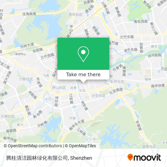 腾桂清洁园林绿化有限公司 map