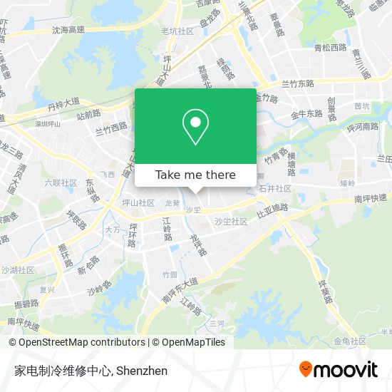 家电制冷维修中心 map