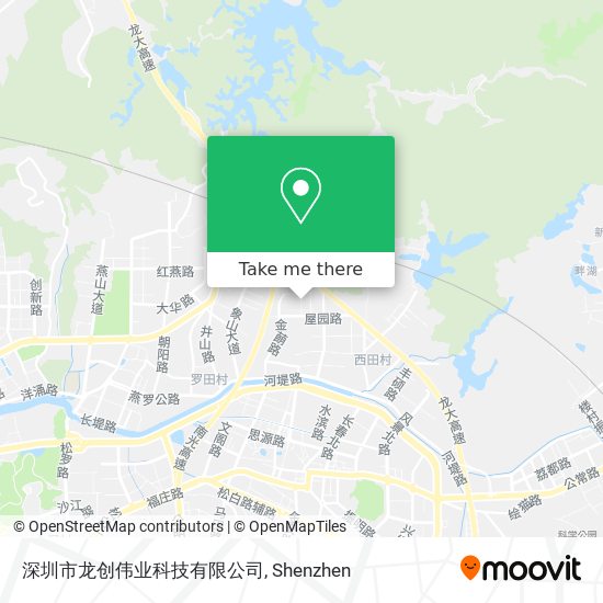 深圳市龙创伟业科技有限公司 map