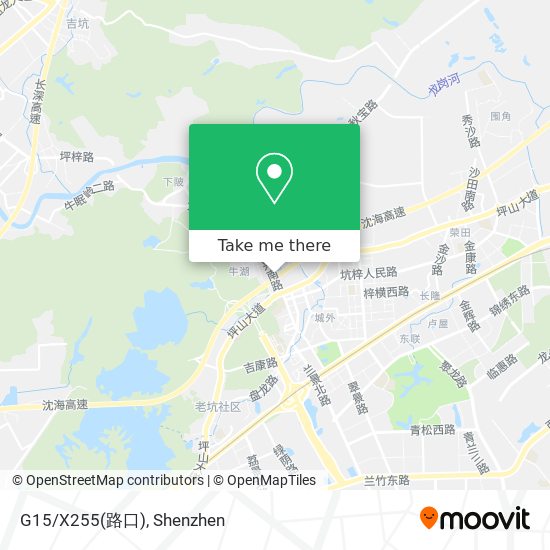 G15/X255(路口) map