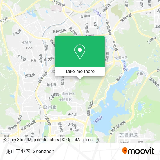 龙山工业区 map