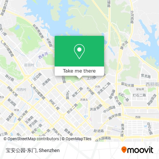 宝安公园-东门 map