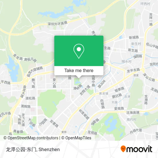 龙潭公园-东门 map