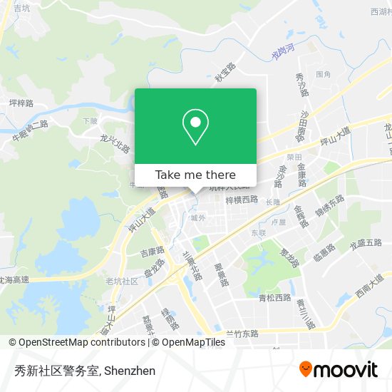 秀新社区警务室 map