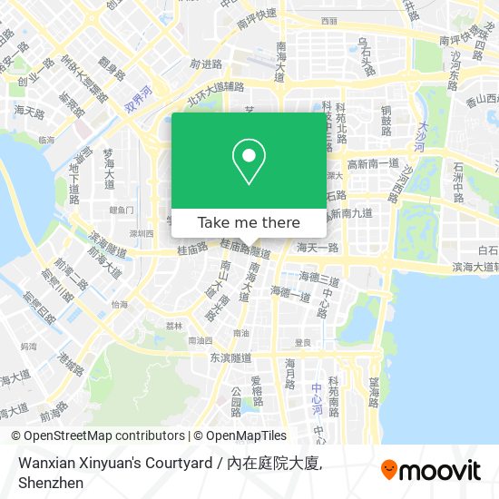 Wanxian Xinyuan's Courtyard / 內在庭院大廈 map