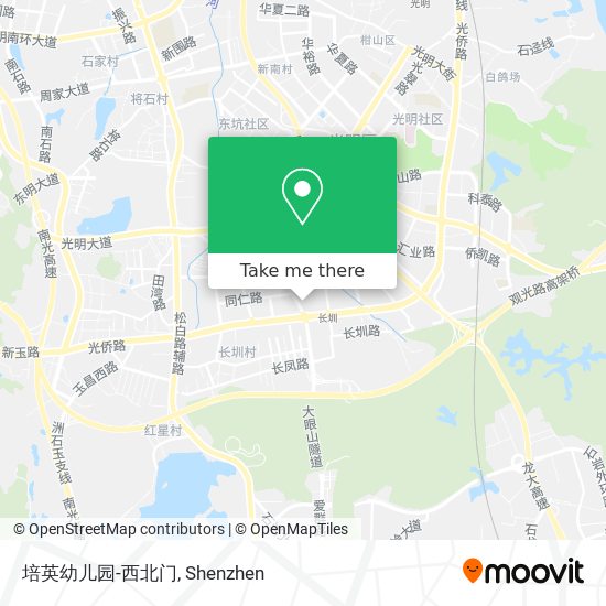 培英幼儿园-西北门 map