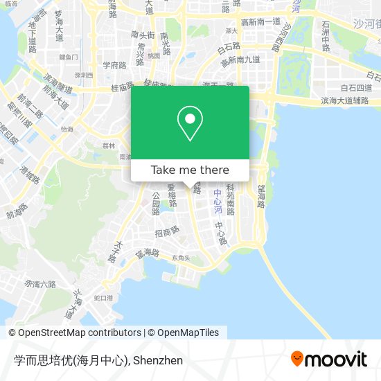 学而思培优(海月中心) map