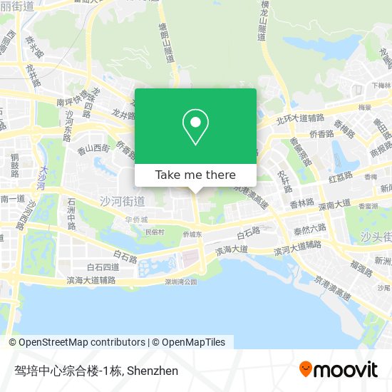 驾培中心综合楼-1栋 map