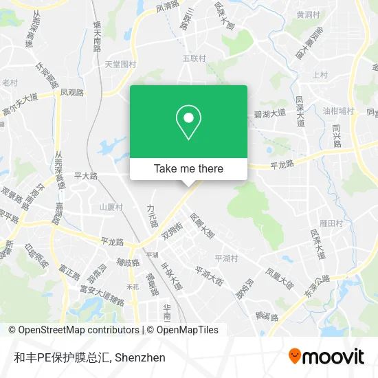 和丰PE保护膜总汇 map
