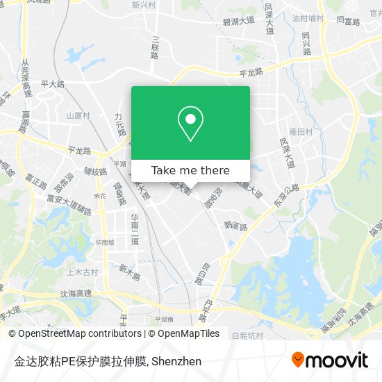 金达胶粘PE保护膜拉伸膜 map