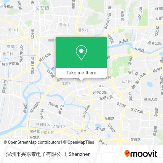 深圳市兴东泰电子有限公司 map