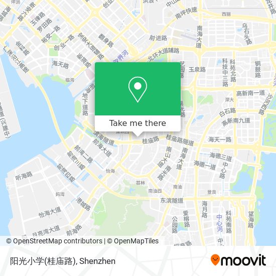 阳光小学(桂庙路) map