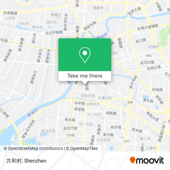 共和村 map